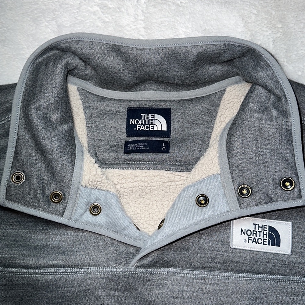 North Face Sherpa lined sweater - Picture 2 of 4